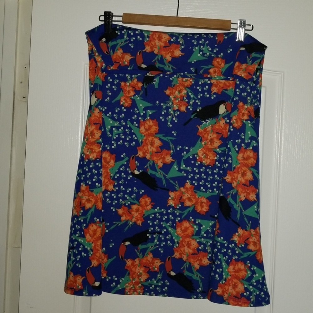 Tucan & Floral Lularoe Azure